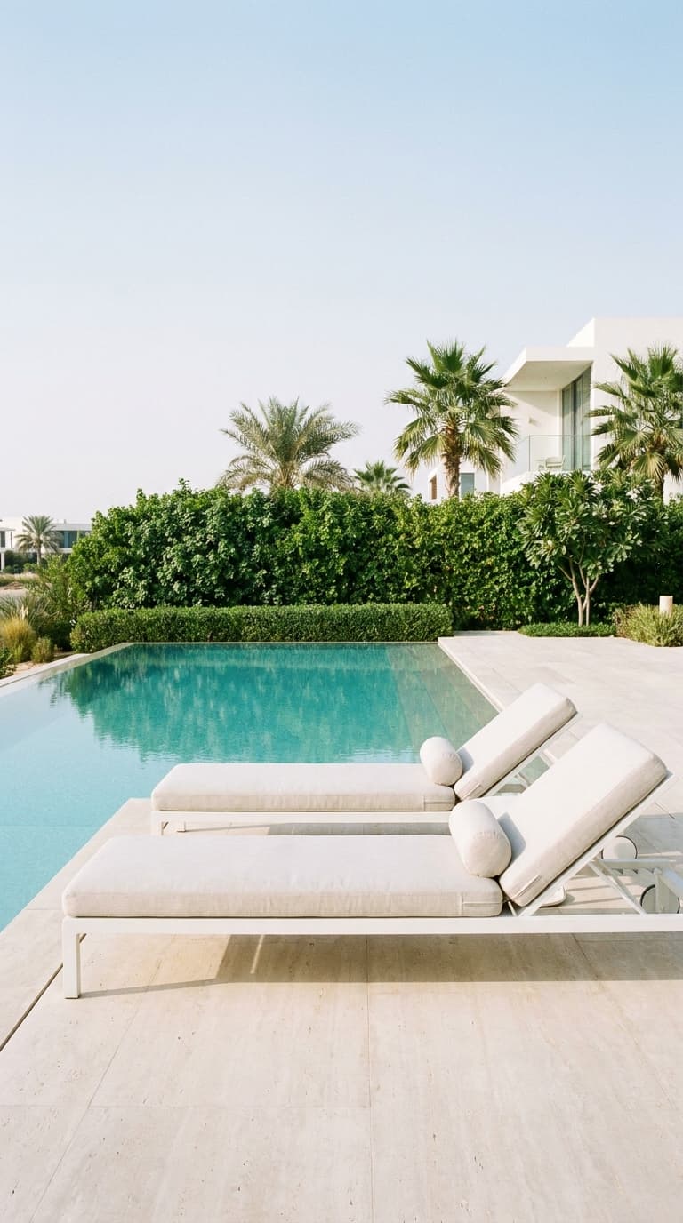 Sunken Lounge · Travertine
